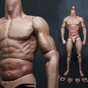 Figurines militaires à l'échelle 1/6 S001 ZC jouet mâle homme garçon corps Figure militaire poitrine musculaire similaire à TTM19 pour 12 