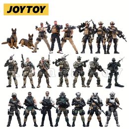 MILITAIRE FIGUREN EXCLUSIEFJOYTOY 1/18 3.75 Actiefiguren Militaire gewapende krachtreeks Anime Model voor Gift 230811