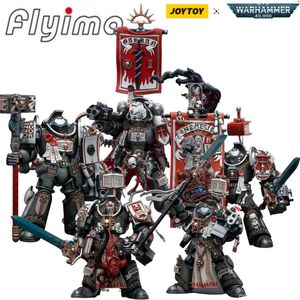 Figures militaires en stock Joytoy 1/18 Action Figure Grey Knight Squad 4PCS / Set Anime Military Model Series 230811