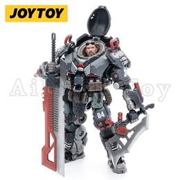 Militaire Figuren JOYTOY 1/18 Action Figure Sorrow Expeditionary Forces Obsidian Iron Knight Assaulter Model 230803