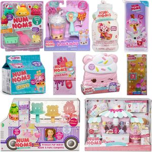 Figurines militaires Original Num Noms Slime So Delicious Surprise Toys for Girls Fluffy Slime Mystery Makeup Lip Gloss Smell Snackables Kawaii Dolls 230803