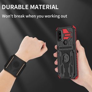 Militaire graad zware polsbandje armband Sport Cases Shockproof voor Moto G9 plus G Pure Power 2022 Stylus 5G 2021 G30 G20 G10 Google Pixel 6A 6 Pro