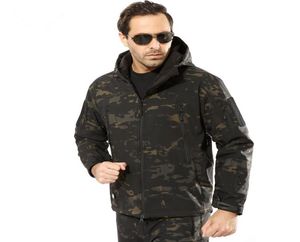 Chaqueta militar para hombre, cazadora táctica impermeable de camuflaje de invierno, abrigo de camuflaje con capucha para hombre, chaqueta militar de bombardero de talla grande 5XL para hombre 23188816