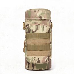 Sac de bouilloire militaire pour molle tactique sac à dos mâle sac à bouteille d'eau pochette de chasse extérieure de randonnée