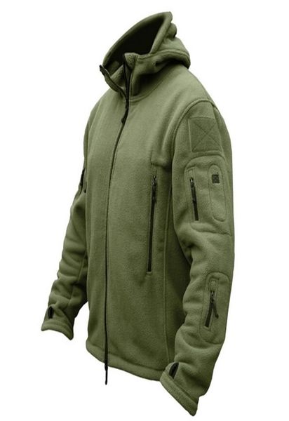 Chaqueta Softshell táctica de lana para hombre militar Polartec térmica Polar con capucha abrigo ropa de ejército 2011145040753