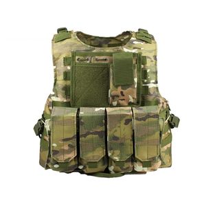 Militair Molle Vest Tactical Airsoft Combat Vest Swat Army Assault Apparatuur Volwassen Kind Jacht Outdoor Kleding Kid CS Vest 201215