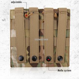 Sachets de magazine de paintball militaire Single Double triple tactique MOLLE SCHEPS AK AR M4 AR15 Rifle Hunting Shooting Mag Pouche