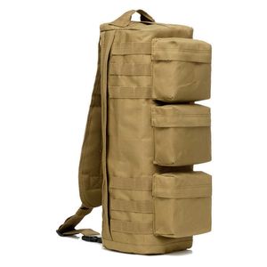 Sac à dos tactique militaire armée Molle Assault imperméable à l'eau Sling Rucksack Hommes Voyage en plein air Camping Chasse Camo Sac à bandoulière Y0721