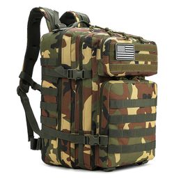 MILITAIRE TACTISCHE RACKACK LARGE MILITAIRE PACK LEGER 3 DAY Assault Pack Molle Bag Rucksack BattlePack 40l Bug Out Bag