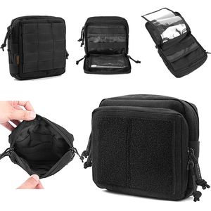 Militaire Tactical Gear Utility Kaart Admin Pouch Outdoor EDC Tool Molle Bag Organizer Heuptasje Jacht Accessoires Molle Pouch 220521