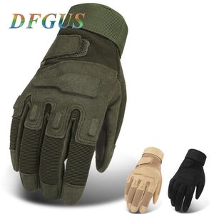 Militaire Tactische Handschoenen Heren Buitensporten Volledige Vinger Winter Guantes Combat Slip-Bestend Mittens Mannelijke Leger Tactische Handschoenen