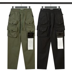 Pantalon tactique militaire pour hommes, salopette lavée multi-poches, pantalon ample en coton, pantalon cargo pour hommes