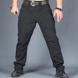 MILITAIRE TACTICAL SPECIALE GEBRUIK BROEKEN Multipocket Waterdichte Wearresistente Casual Training Overalls Men Pants 220811