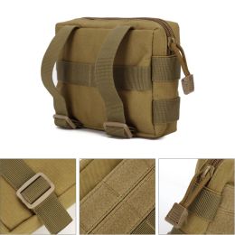 MILITAIRE TACTISCHE TAAR TAG BUIDEN CAMPING EDC TROG TOOL Zakje Wallet Fanny Backpack Telefoontas Nylon Molle Hunting Taille Belt Pocket