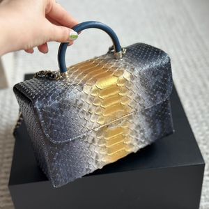 Sac de maquillage de boîte à lait mode femme d'épaule sac de vache coche crocodile imprimement clair