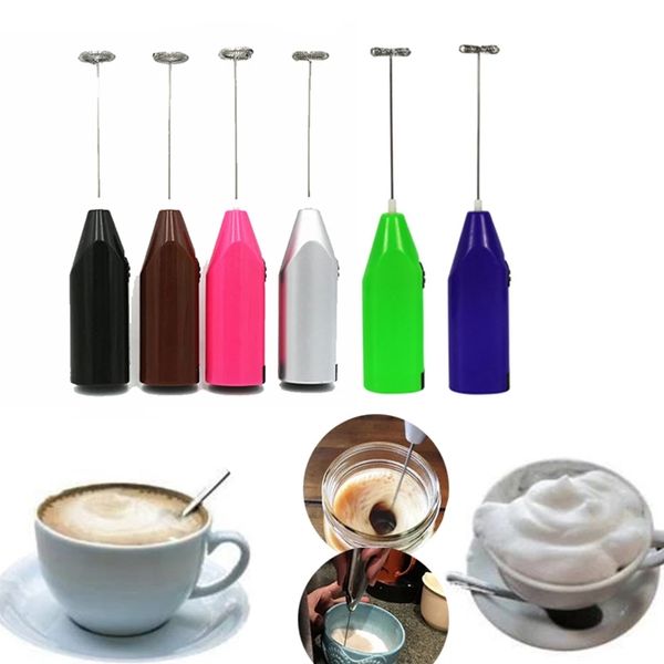 Mousseur à lait mousseur électrique mousse à café batteur à oeufs agitateur Mini mélangeur Portable mélangeur de boissons fouet de cuisine outils accessoires