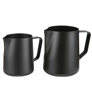 Puche de lait Péchette étincelante Pitcher de café Espresso Barista Craft Caket Latte Sparkling Milk en acier inoxydable JUG350ML COLORFUR MUG JUG350ML P230509