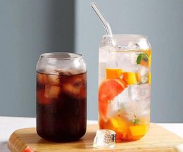 Melktheemokken High Borosilicate Glass Cup Girls 'Home Can Coke Value Drink