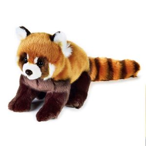 Voie lactée aire de jeux poupée enfants Simulation dessin animé animaux en peluche mignon Panda jouets rouge cadeau Tqdax