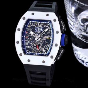 Mill mouvement mécanique montre de luxe montres-bracelets rm11-03 designer luxe hommes mécanique Zy taille homme 40x50x16mm avec entièrement automatique 7750 Timin Designer High-q