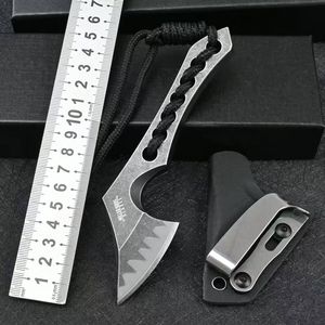 Miller Bros Bisdes Axe Outdoor Portable Hack met Kydex Sheed Camping Tools Hunting Military Tactical Gear Travel Huishouden Praktische multifunctionele assen