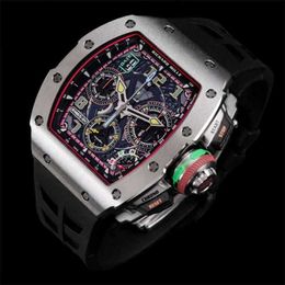Milles Richamills Watch Mens Series RM6501 Ti Titanium Dial 43.15 x 49,95 mm