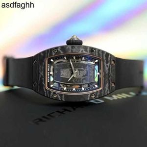 Milles Richamills Watch RM Dameshorloges Womens Series RM0701 Carbon Fiber Automatisch mechanisch horloge Titanium metal Fashion RR
