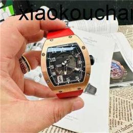 Milles Orologio automatico SuperClone KV Factory RM005 Famoso orologio in oro 18 carati Zaffiro in fibra di carbonio Spedito da FedexF4E62TBH2TBH