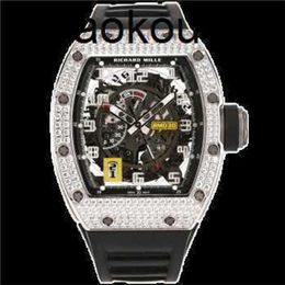 Reloj Milles Automático SuperClone KV Factory RM030 Oro blanco de 18 k 50x42,7 mm Zafiro de fibra de carbono Envío por Fedex9AM3GD2WGD2W