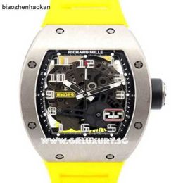 Mils Watch Richamills RM Watches Swiss Automatic Titanium Super Large Date Référence RM029 AO TI FRJ B2RW