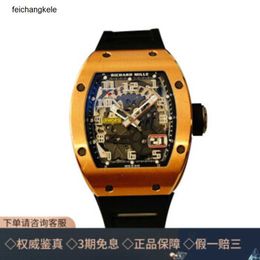 Milles Watch Richardmill Uhren Schweizer Richar Miller Rm029 Automatik 18 Karat Roségold Luxus Herrenuhr gebraucht 95 Neu