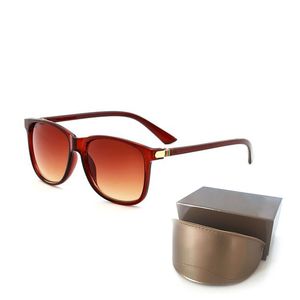 Miljonair merk vrouw zonnebril imitatie luxe mannen zonnebril 0017 UV Protection Men Designer ecilglass gradi￫nt mode dames bril met boxen