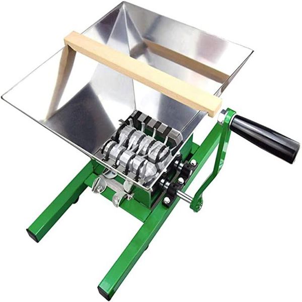 Mills Trituradora de frutas y manzanas, exprimidor Manual de 7L, triturador portátil de frutas para prensado de vino y sidra