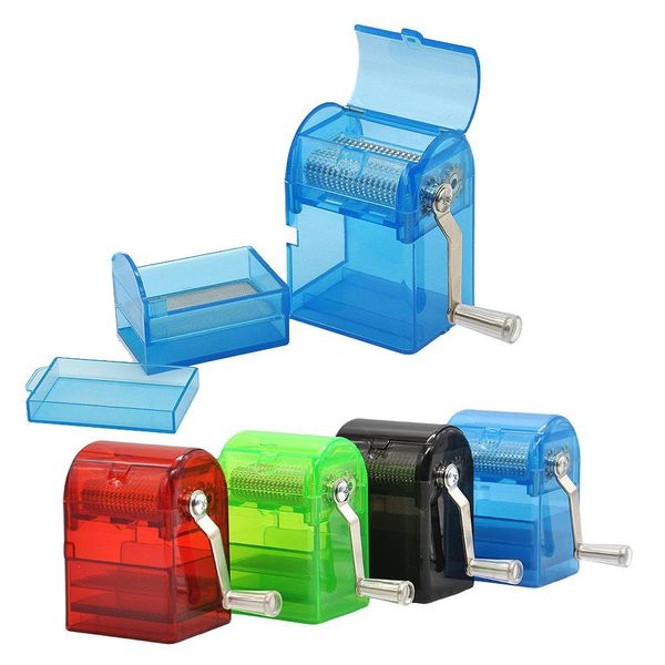 Moulins Mini Broyeur En Plastique Pour Fumer Ing Moulins Manuels Concasseur À Épices À Manivelle Broyeur De Tabac Fumée Accessoires Cadeau Hommes Drop De Dhpoy