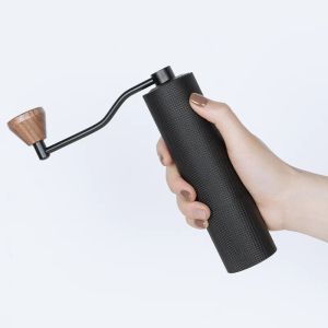 Mills Timemore Slim3 Plus Up Molinillo de café manual Mini Burr Núcleo de acero Enviar cepillo de limpieza para cocina