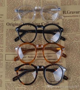 Miltzen lunettes cadre clair lentille johnny depp lunettes myopie lunettes rétro oculos de grau hommes et femmes myopie lunettes frame8731195