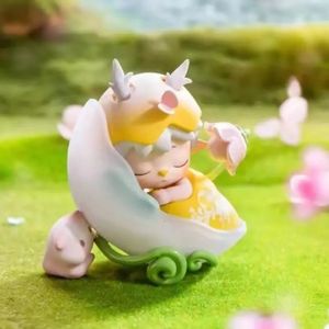 Mimi Peach Blossom Season Garden Series Blind Box Mistery Figures Animal Guess Bag Action Girls Surprise Gift 240407