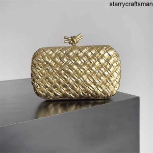 Minaudiere Clutch Bags Designer BottegavVeneta Bags Nieuwe klassieke schapenvacht geweven onderarmtas Dameshandtas Banket Avondjurk Handtas HBJW