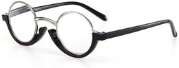 Lunettes de soleil Mincl/Unique alliage de titane rond demi-monture cercle lunettes de lecture femmes NX1