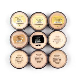 Mineral Loose Powder Light Medium Beige for The Face Matte SPF 15 Foundation Make-uppoeders