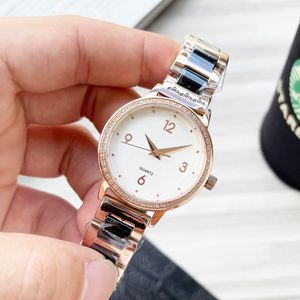 Mingbiao relojes de lujo para mujer, reloj de diseñador para mujer, hebilla de mesa plegable de 30mm, pequeño taladro redondo, reloj deportivo de acero fino 316