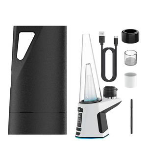 Mingvape Luxo E Rig DabCool W2 Glass Bong Enail Kit Dab Rig Hookah Was Concentraat Versproken Budder met draagbare tas