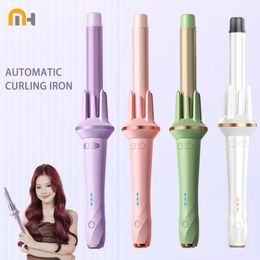 Minhuang 2832 mm Curler automatique Curler Grande onde Brûle de fer Tempor de température réglable Anion Fast chauffage currlers de style 240325