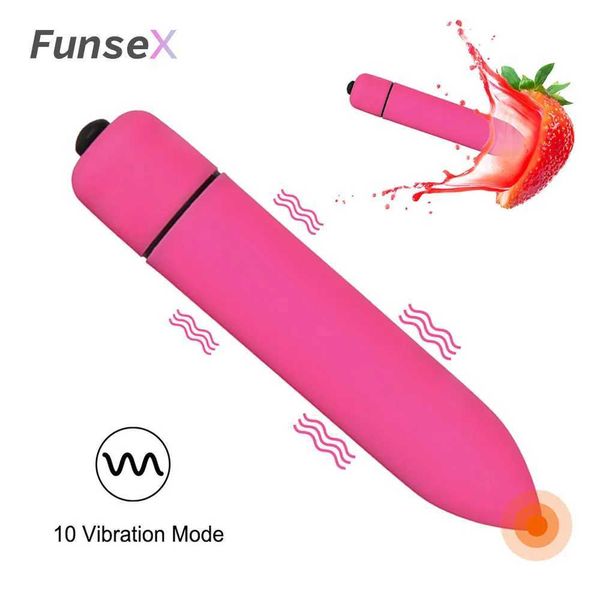 Mini juguetes sexuales de 10 velocidades Vagina G Spot Vibrador para mujeres Estimulador del clítoris Balas vibrantes Masturbación femenina Suministros para adultos 231012