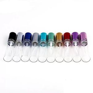 Mini 10 ml metalen leeg glas parfum navulbare fles spray parfumsontstekers flessen DHL / EMS / FEDEX gratis 10 kleuren