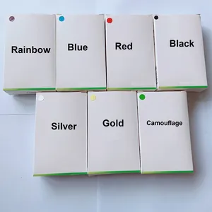 zwart strook rood blauw Goud Camouflage Regenboog 7 kleur deze speciale link voor aangepaste vergoedingen Elektronicaproduct