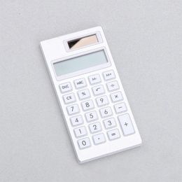 Mini 12 bit Mute Calculator Student Stationery Ultra dunne kleine Solar School Office Electronic Creative 240430