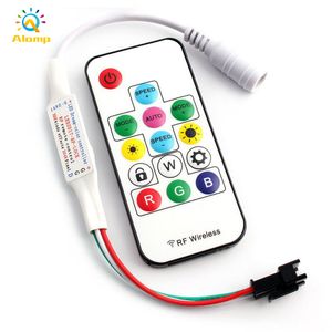 Mini 14Keys RF Remote Controller DC5-12V WS2811 WS2812B Pixel Strip Light Control voor RGB Dream Color Controlling