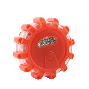 Mini 15 Adsorption LED Sécurité d'urgence Route Flare clignotant lumière avertissement de lumière magnétique de base de vélo de voiture