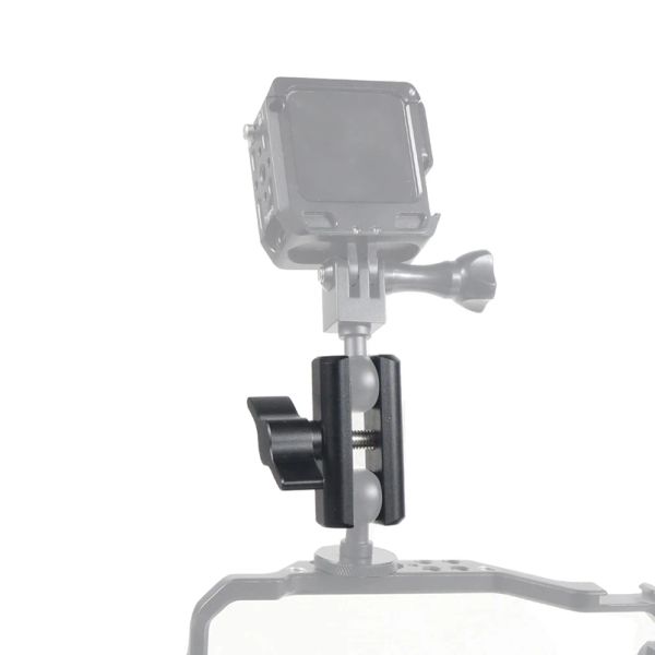 MINI 17 mm Ball Head Adapter Clip Mount pour GoPro Hero 10 9 8 DJI YI 4K CAMER